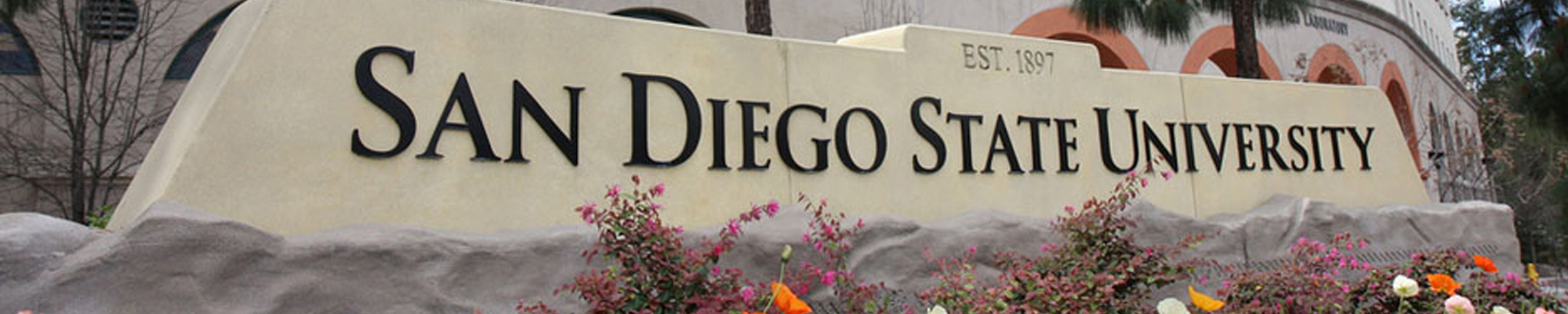 san diego state university sign