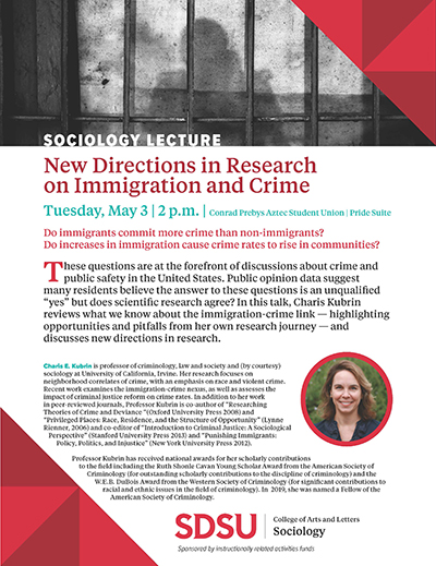 New Directions in Research on Immigration and Crime