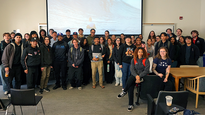 soc 331 students with Steve Hawk